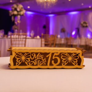 Caja Joyero 15 Años Mariposas