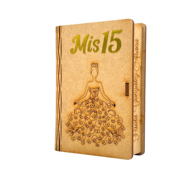 Caja Libro Mis 15 Años Princesa 3 - Imagen 3