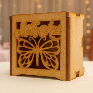 Caja Mis 15 Años Mariposas