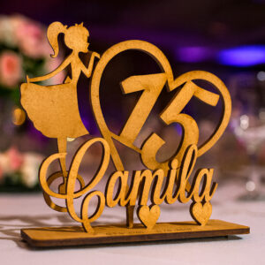 Recordatorio 15 Años Princesa y Corazón 2