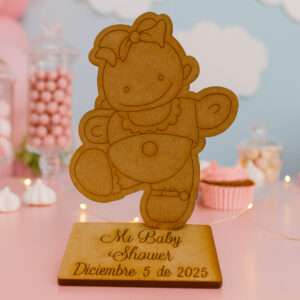 Recordatorio Baby Shower Bebé Niña 2