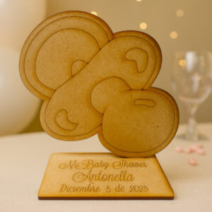 Recordatorio Baby Shower Chupete