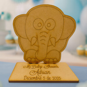 Recordatorio Baby Shower Elefante 2