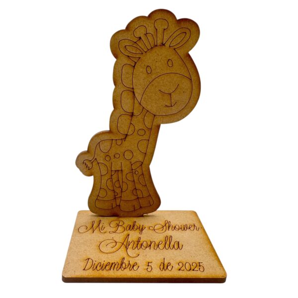 Recordatorio Baby Shower Jirafa 1 - Imagen 2