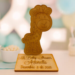 Recordatorio Baby Shower Jirafa 1