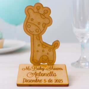 Recordatorio Baby Shower Jirafa 2