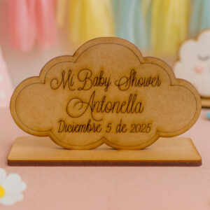 Recordatorio Baby Shower Nube