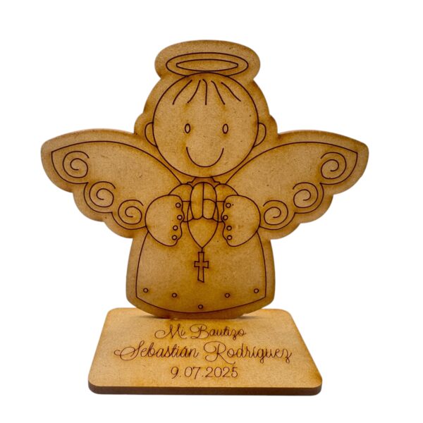 Recordatorio Bautizo Ángel 1 - Imagen 2