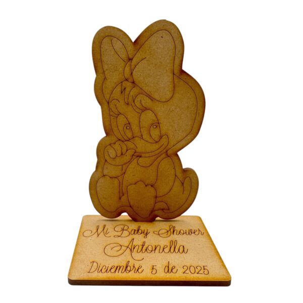Recordatorio Baby Shower Daisy Bebé