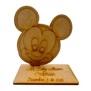 Recordatorio Baby Shower Mickey Bebé 1