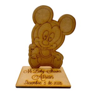 Recordatorio Baby Shower Mickey Bebé 2