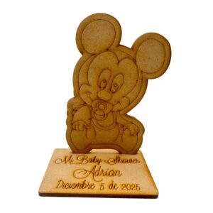 Recordatorio Baby Shower Mickey Bebé 3
