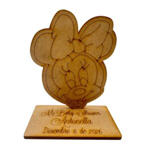 Recordatorio Baby Shower Minie Bebé 1