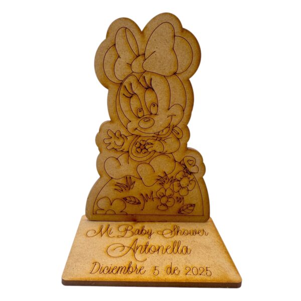 Recordatorio Baby Shower Minie Bebé 6