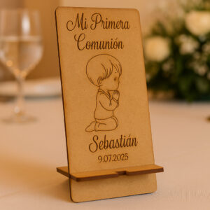 Porta Celular Comunión Niño