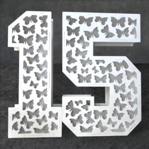 Número 15 Mariposas