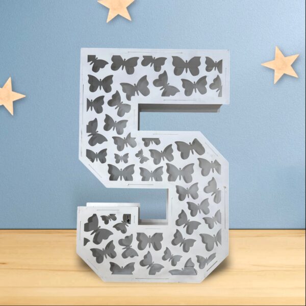Número 5 Mariposas - Imagen 2
