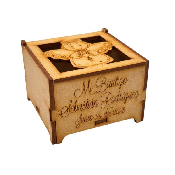 Caja Bautizo Ángel Niño 7 - Imagen 3