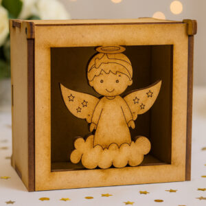 Caja Bautizo Ángel Niña 1