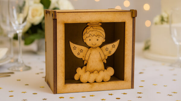 Caja Bautizo Ángel Niña 1