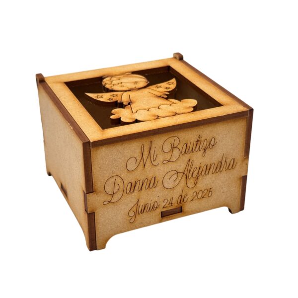 Caja Bautizo Ángel Niña 1 - Imagen 3