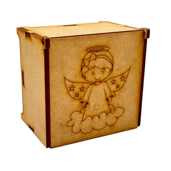 Caja Bautizo Ángel Niña 2 - Imagen 2
