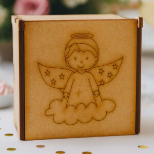 Caja Bautizo Ángel Niña 2