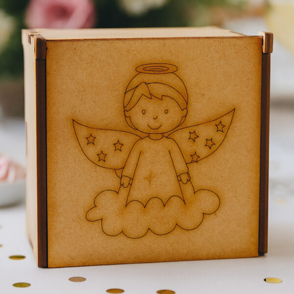 Caja Bautizo Ángel Niña 2
