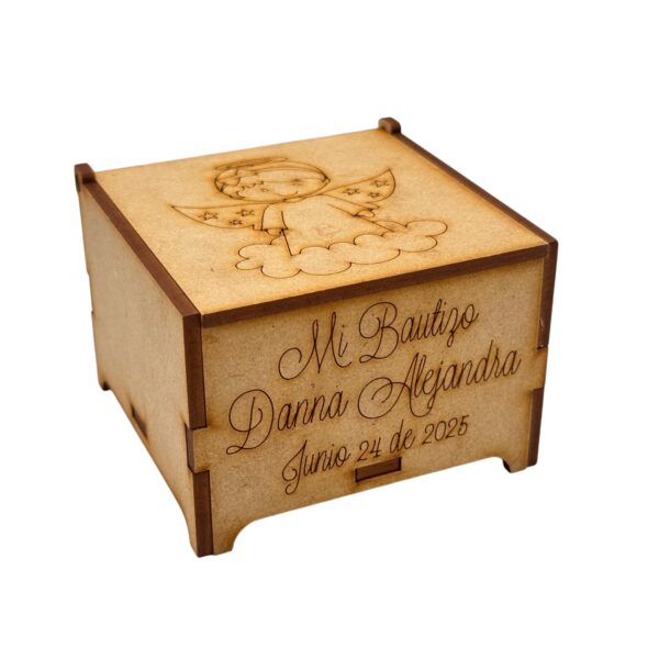 Caja Bautizo Ángel Niña 2 - Imagen 3