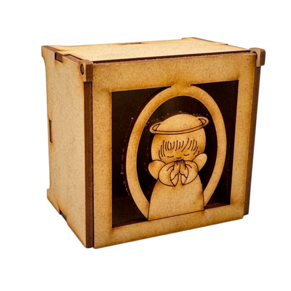 Caja Bautizo Ángel Niña 3 - Imagen 2