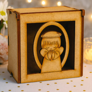 Caja Bautizo Ángel Niña 3
