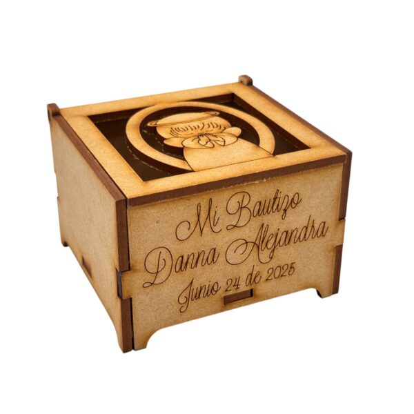 Caja Bautizo Ángel Niña 3 - Imagen 3
