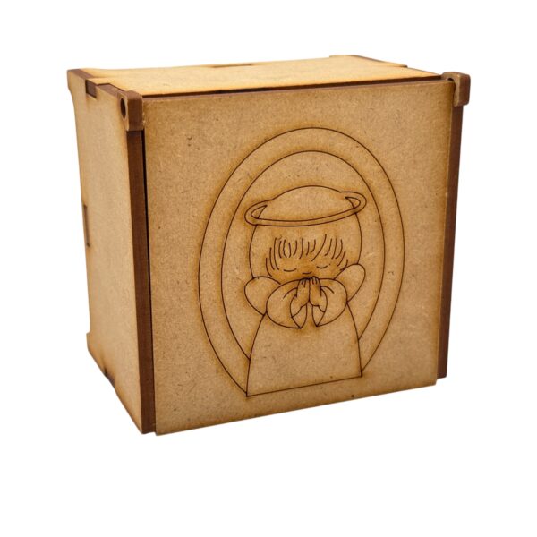Caja Bautizo Ángel Niña 4 - Imagen 2