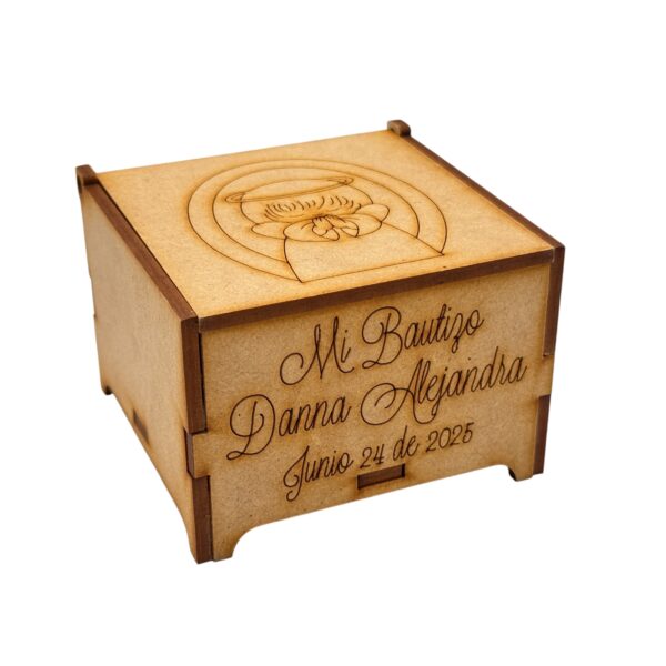 Caja Bautizo Ángel Niña 4 - Imagen 3