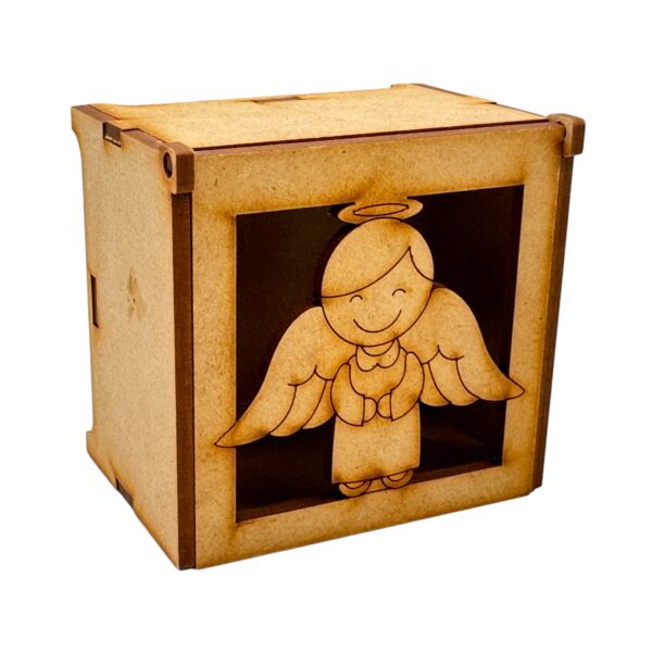 Caja Bautizo Ángel Niño 3 - Imagen 2