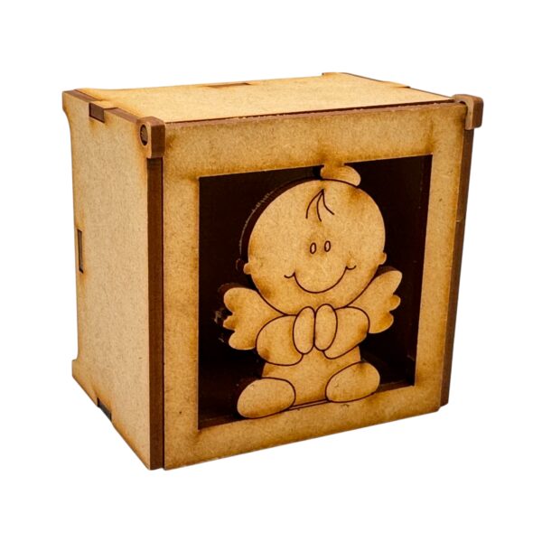 Caja Bautizo Ángel Niño 5 - Imagen 2