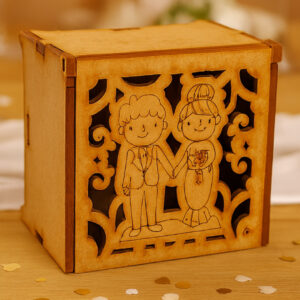 Caja Boda Cogidos De La Mano 1