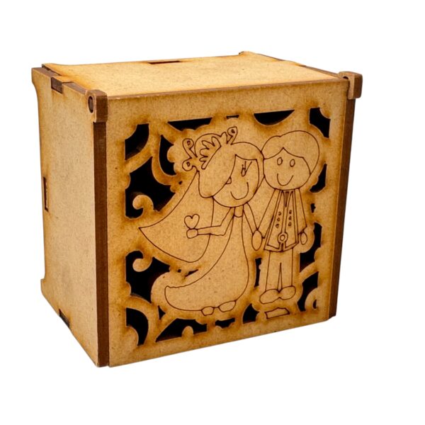 Caja Boda Cogidos De La Mano 2 - Imagen 2