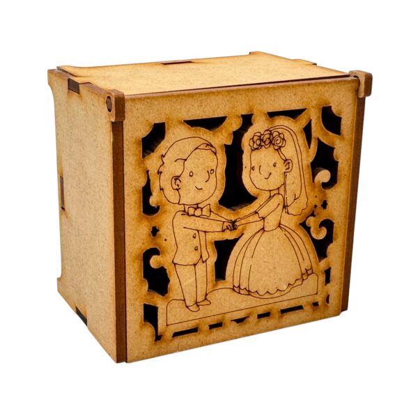 Caja Boda Mirándose - Imagen 2
