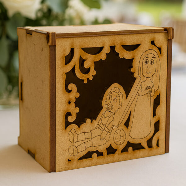 Caja Boda Novia Amarra Al Novio