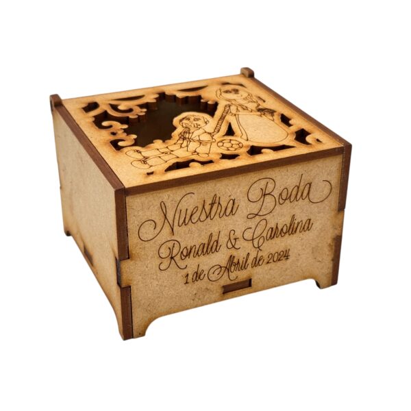 Caja Boda Novia Amarra Al Novio - Imagen 3