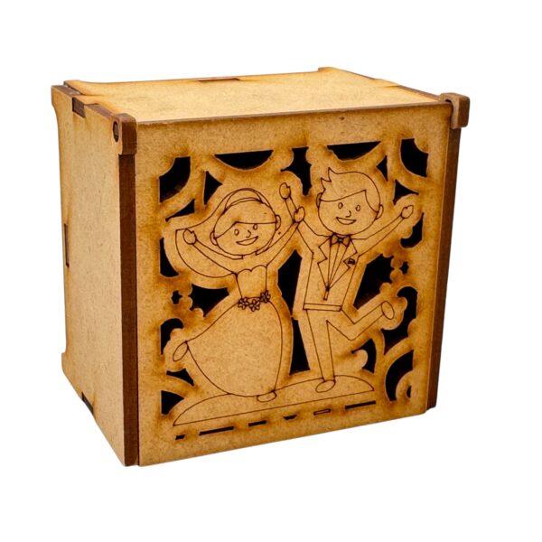 Caja Boda Novios Felices - Imagen 2