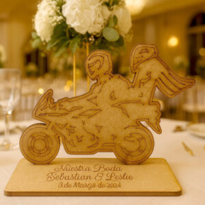 Recordatorio Boda Novios En Moto