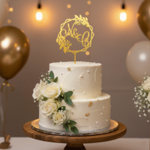 Topper Boda Iniciales