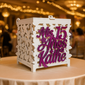 Cofre de Sobres Mariposas Pequeño