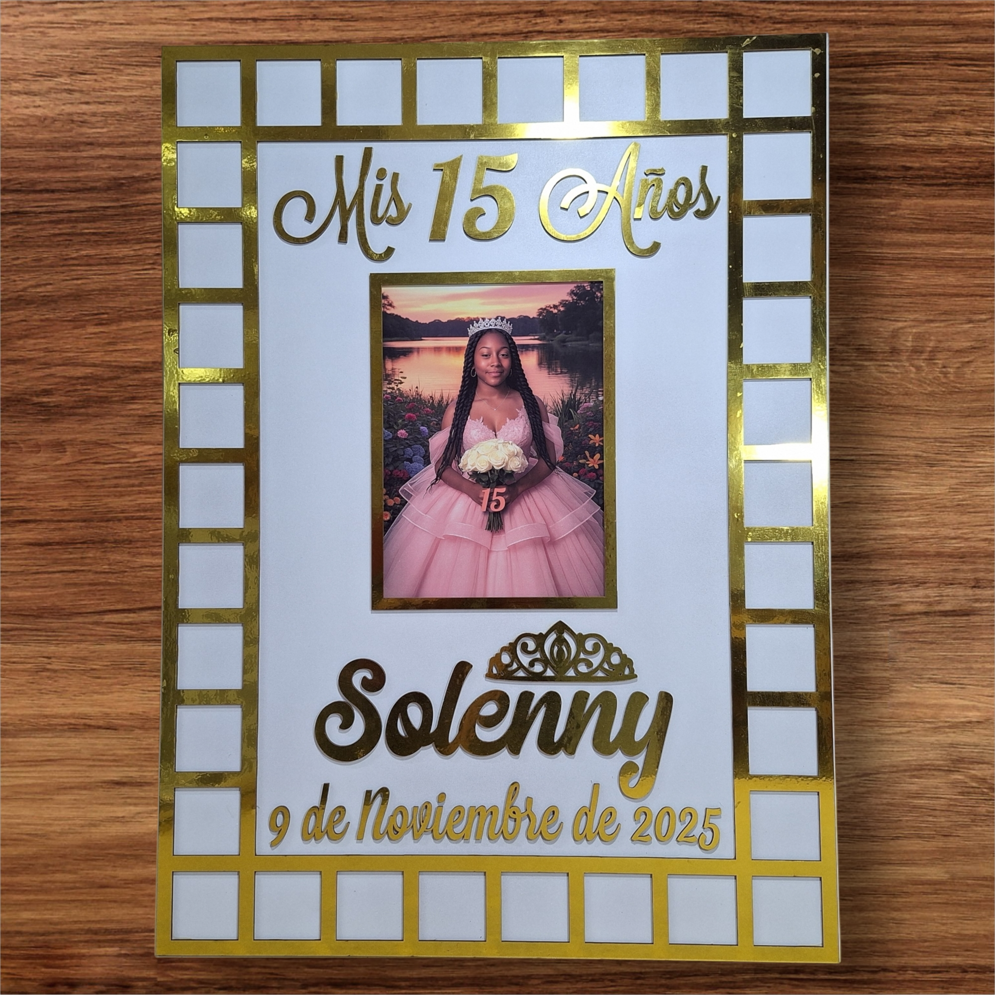 Retablo Bienvenidos Mis 15 Carrusel de Fotos - Imagen 4