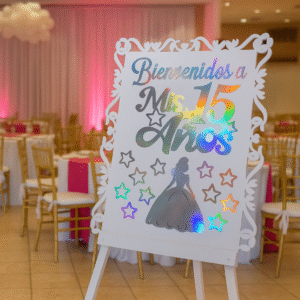 Retablo Bienvenidos Mis 15 Años